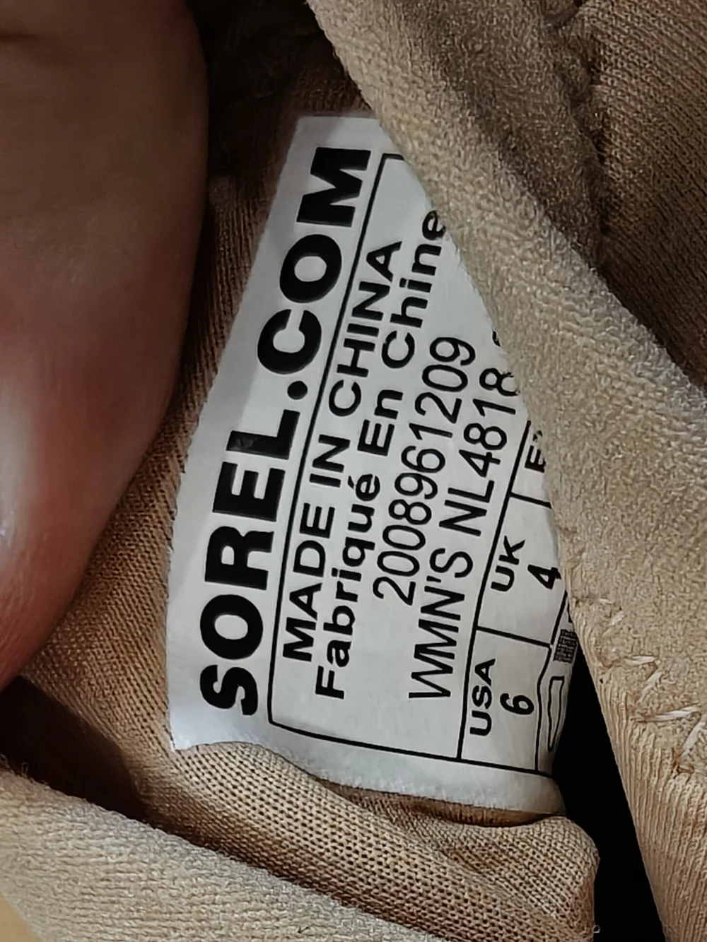 Sorel Women's Explorer Defy Mid Ceramic &Chalk Size 6